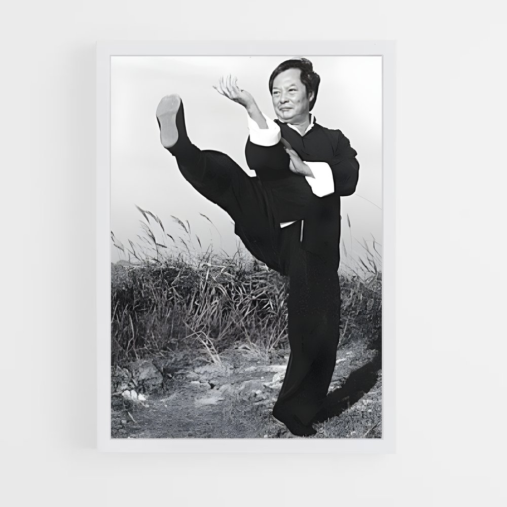 Poster Wong shun – affiche Wing Chun (vue 3)